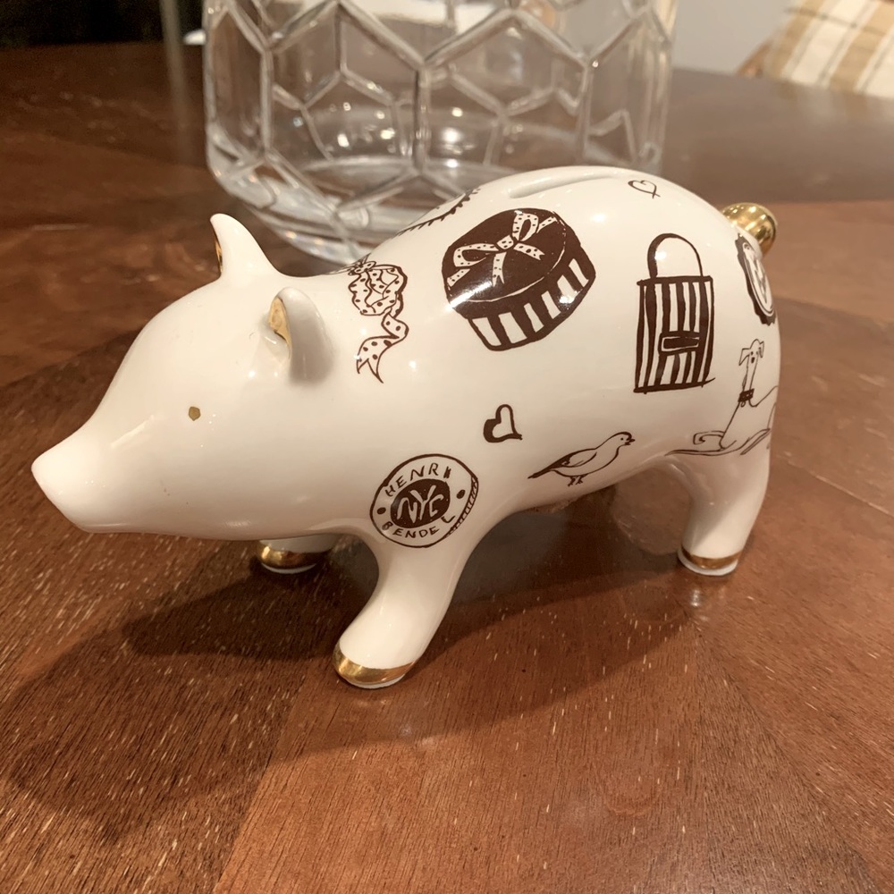 Henri Bendel Collectors Piggy Bank